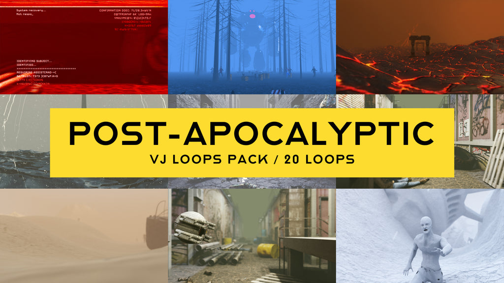 Post-Apocalyptic VJ Loops Pack