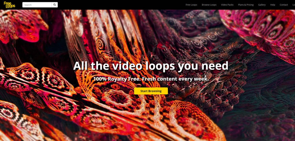 Websites with Free VJ Loops and Assets