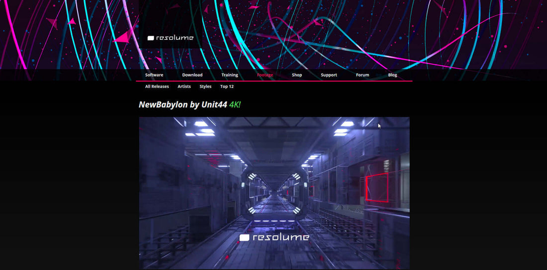 Resolume VJ Loops Packs