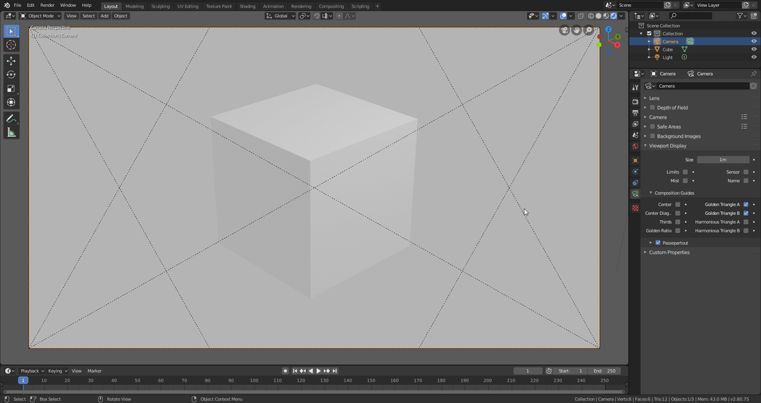 Blender Composition Guides