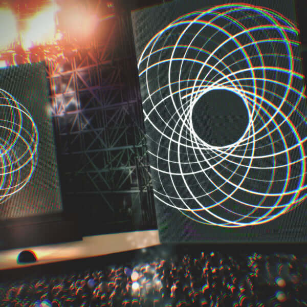 Preview of an animated loop from the Cycloid Loops VJ Pack, featuring dynamic cyclic shapes
