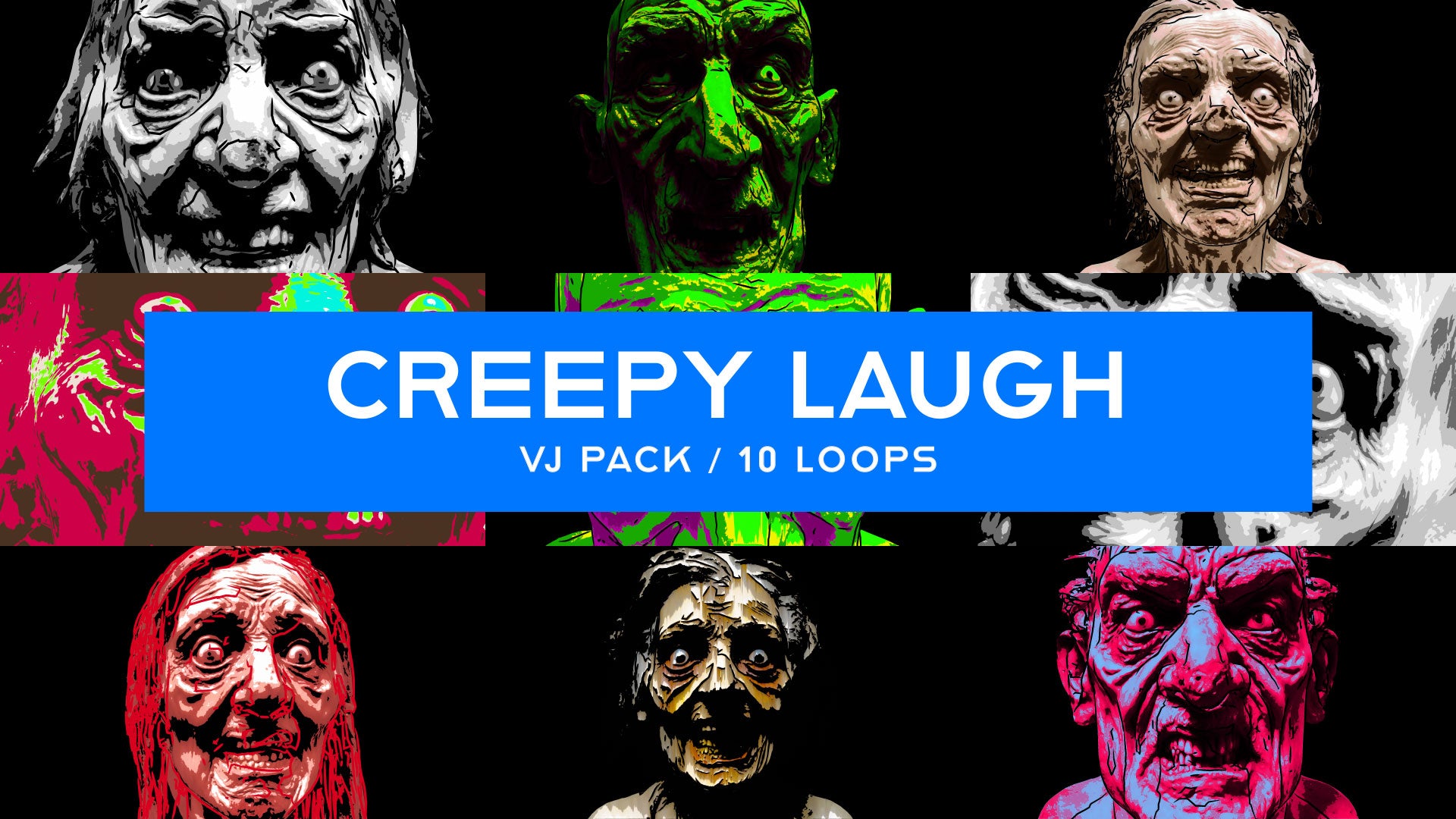 Creepy Laugh VJ Pack