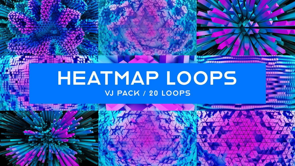 Heatmap Loops / Heatmapping Style VJ Pack