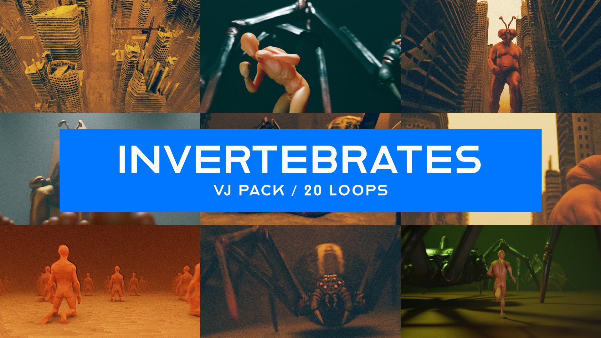 Invertebrates / Dark VJ Loops