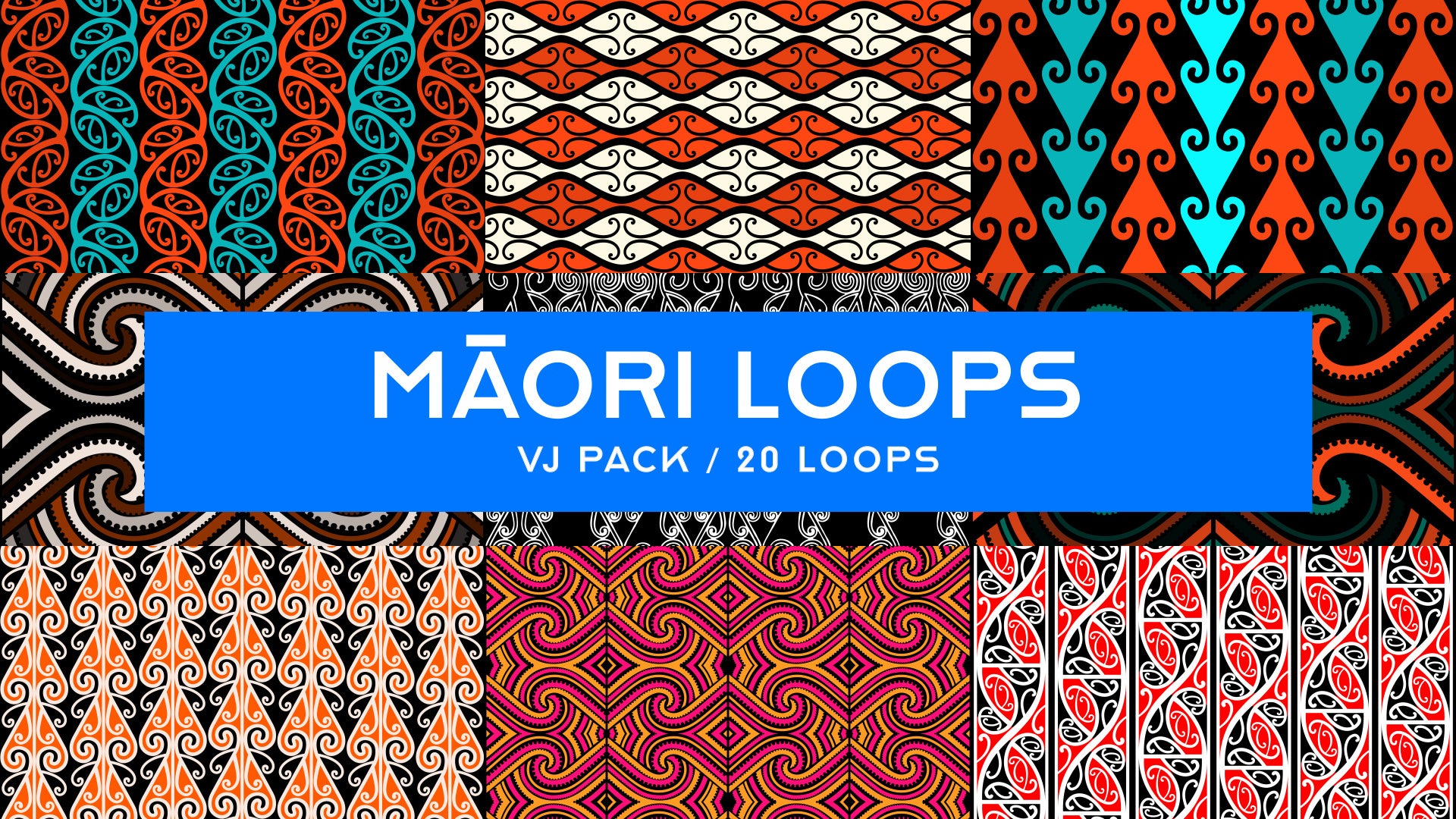 Maori Loops VJ Pack