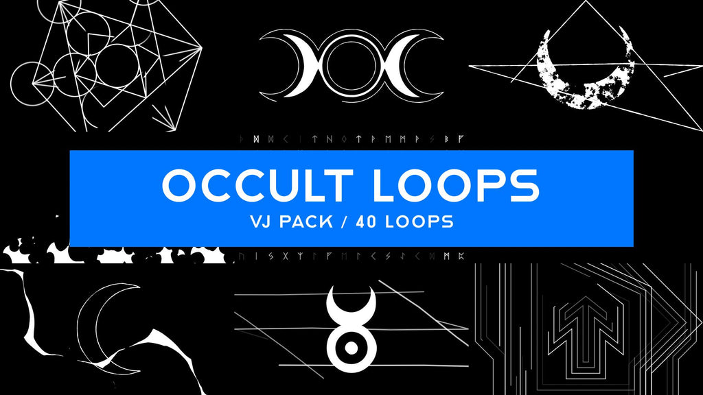 Occult Loops / Halloween VJ Pack
