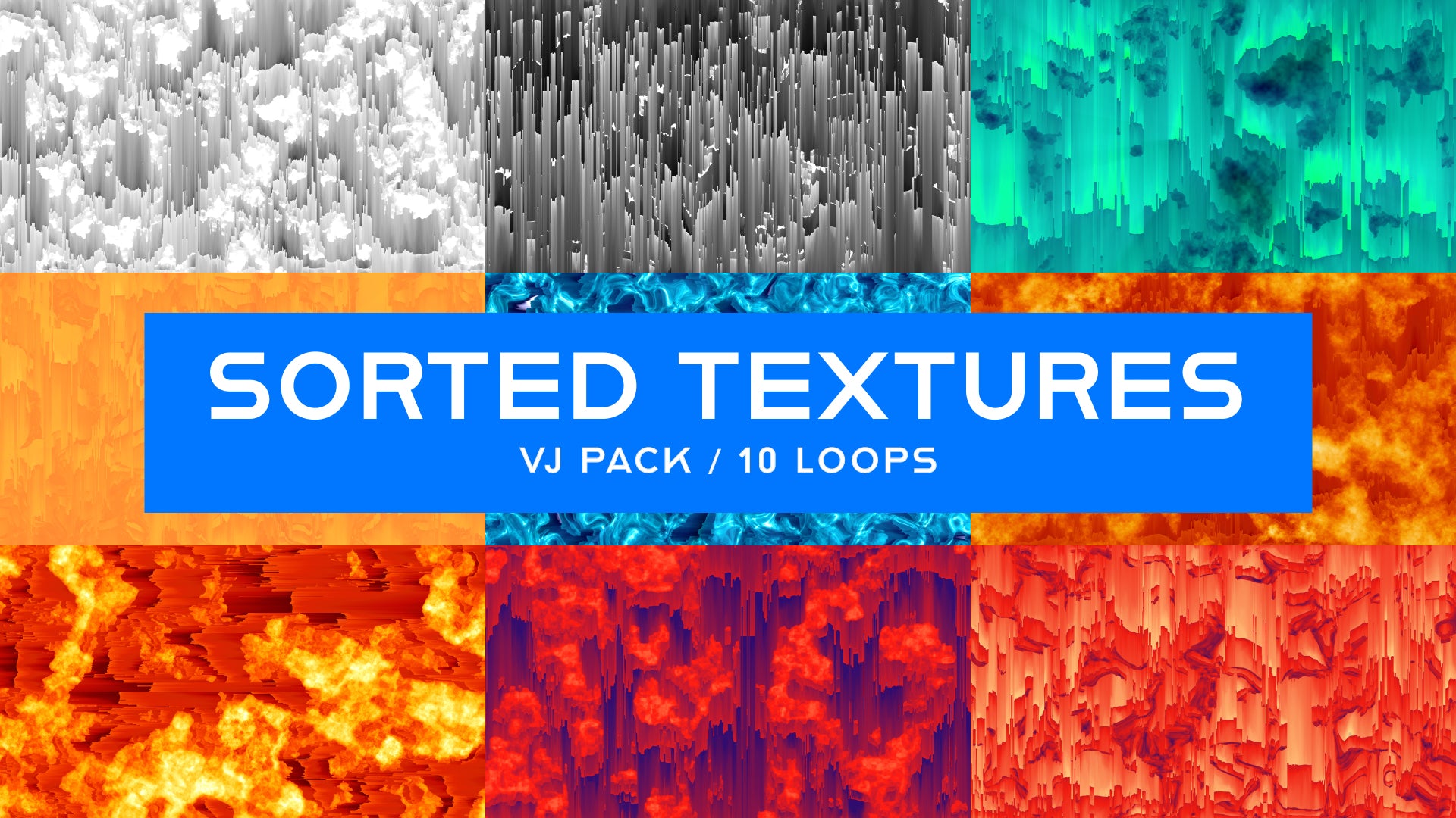 Colorful Textures VJ Loops
