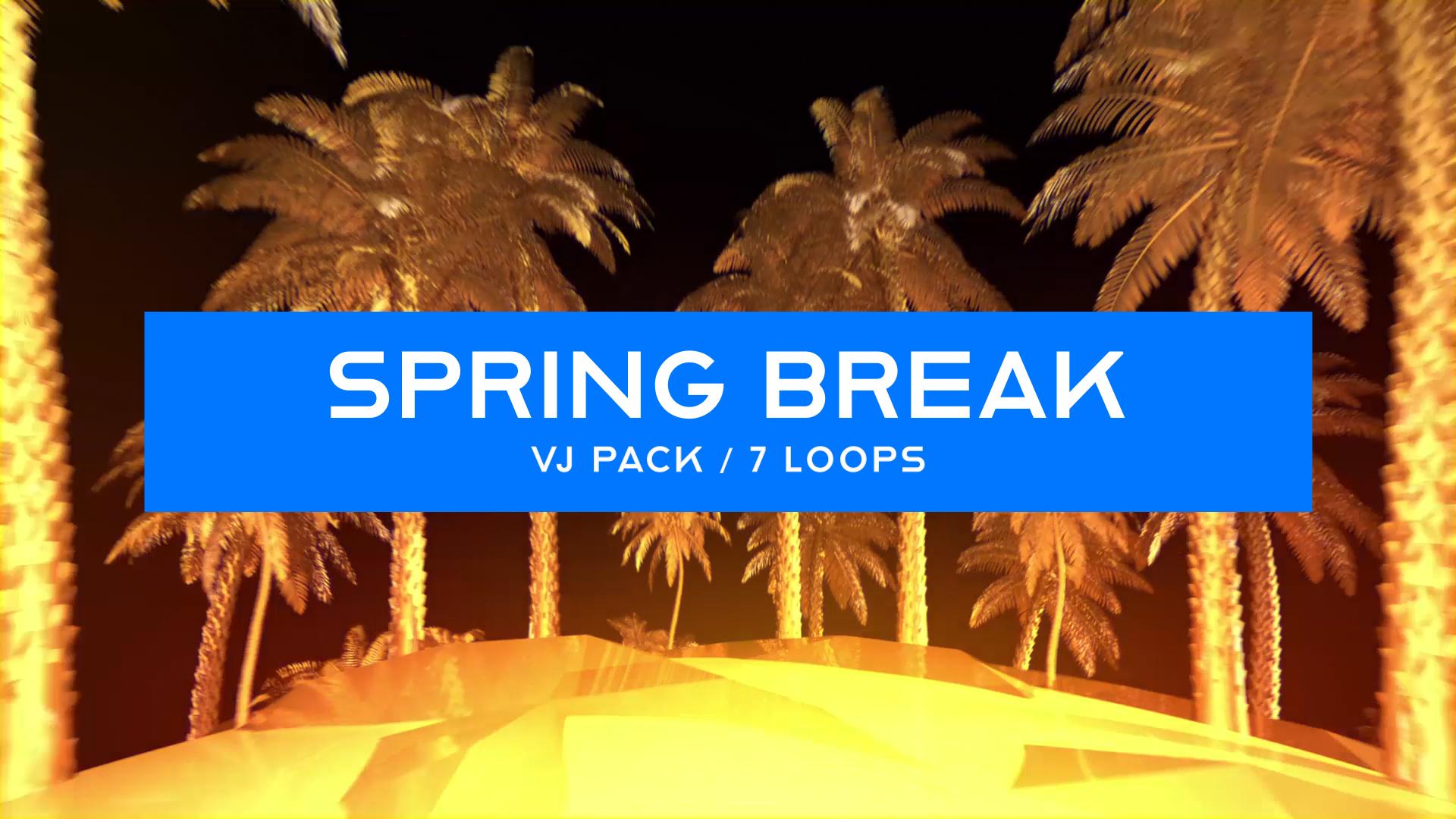 Spring Break VJ Loops