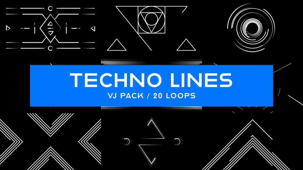 Techno Lines VJ Pack