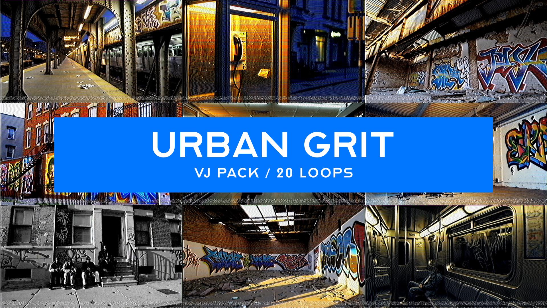 Urban Grit VJ Pack
