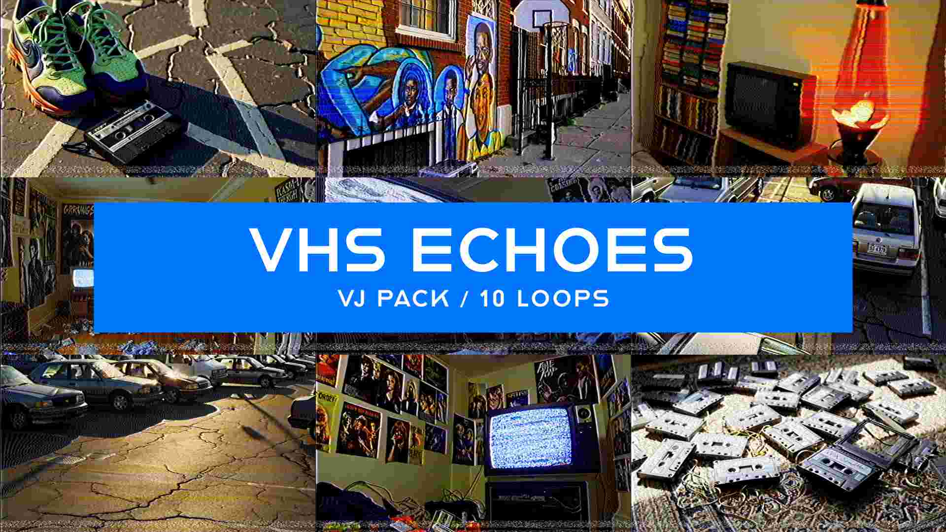 VHS Echoes VJ Loops