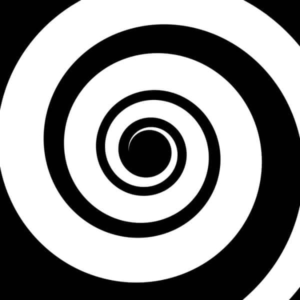 Frame from a visual loop in the Spiral Loops VJ Pack, showcasing intricate and hypnotic spiral motion