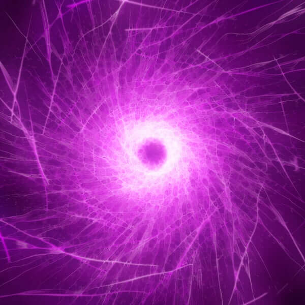 Purple Plasma Explosion VJ Loop