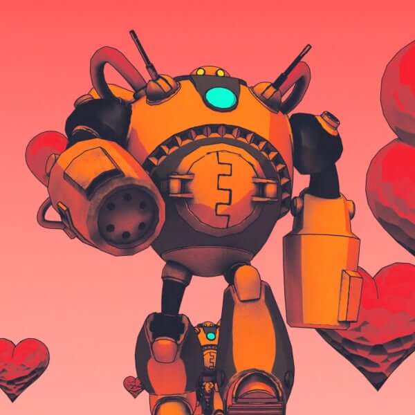 Japan Love Robot VJ Loop