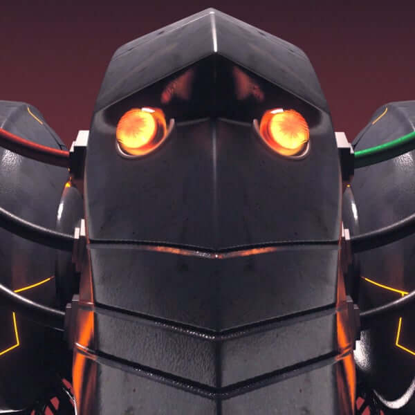 Mech Head VJ Loop Preview